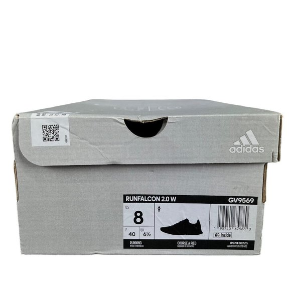 Adidas Run Falcon 2.0 Triple Black Running Shoes GV9569 Women's Size 8 - Picture 9 of 9